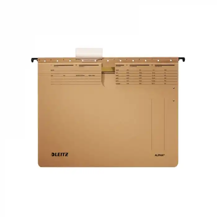 LEITZ 1914 TEK TELLİ ASKILI KRAFT DOSYA