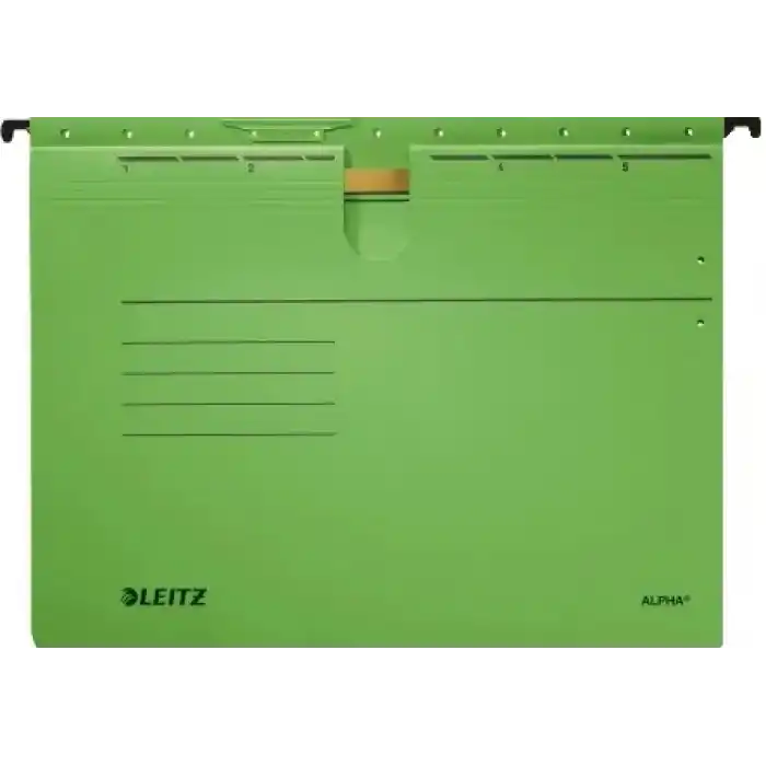 LEITZ 1984-55 YEŞİL TELLİ ASKILI DOSYA