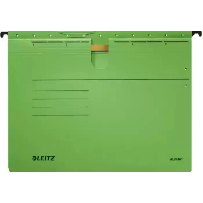 LEITZ 1984-55 YEŞİL TELLİ ASKILI DOSYA