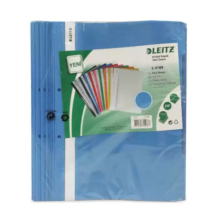 LEITZ TELLİ A.MAVİ DOSYA 50 Lİ 4189T