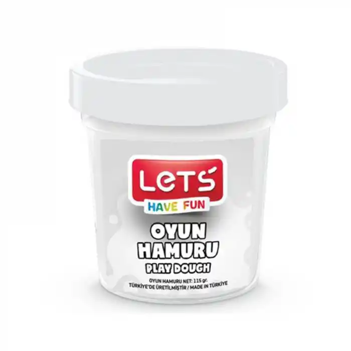 LETS OYUN HAMURU BEYAZ 115 GR L8440-5