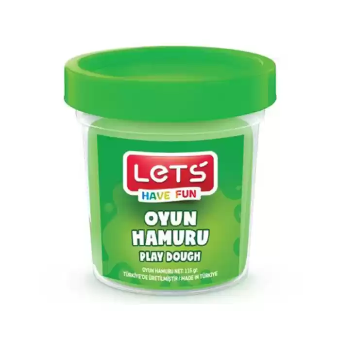 LETS OYUN HAMURU YEŞİL 115 GR L8440-4