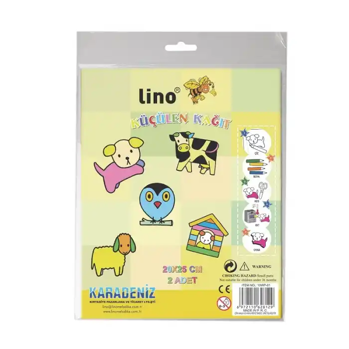 LINO 13WP-01 KÜÇÜLEN KAĞIT MAT 20X25 CM