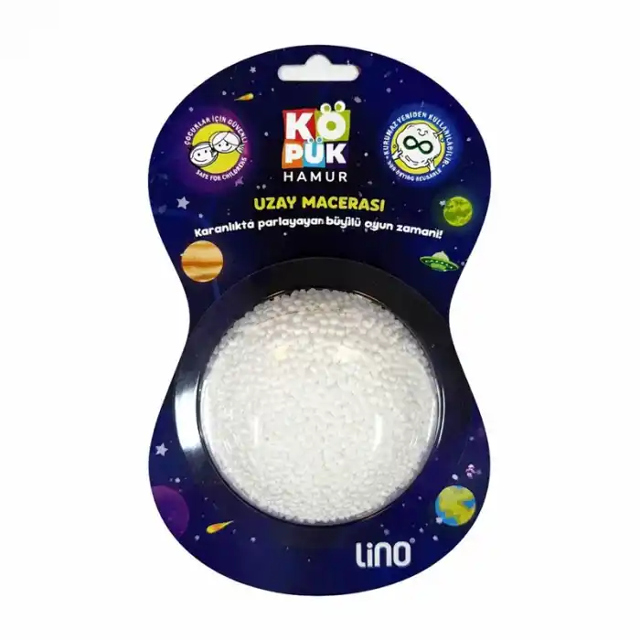 Lino 153006 Kurumayan Köpüklü Oyun Hamuru Uzay Macerası