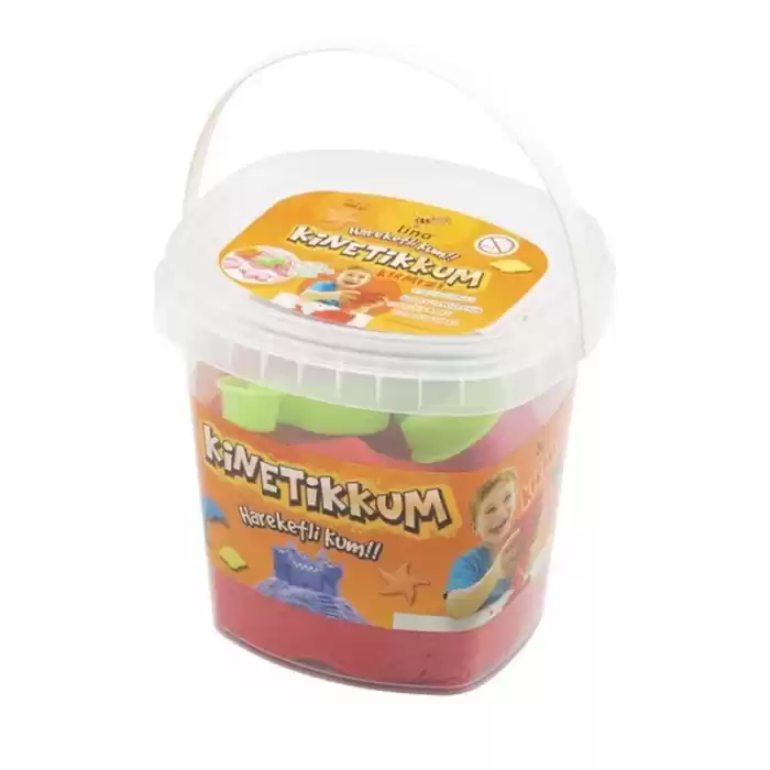LINO LN-500KR KİNETİK KUM KIRMIZI 500 GR KALIPLI