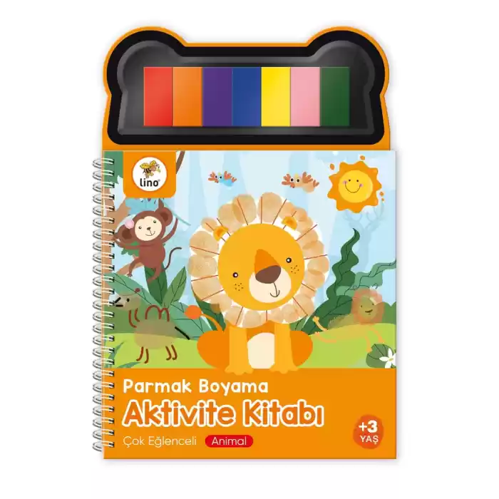 LINO LP-600 PARMAK BOYAMA AKTİVİTE KİTABI ANIMAL