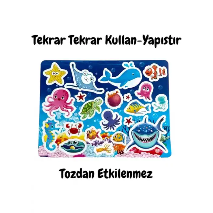 LINO LS-300 TEKRAR TEKRAR KULLANILABİLİR STICKER SEAWORLD