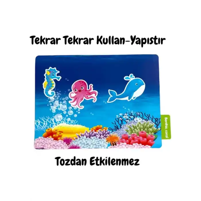 LINO LS-300 TEKRAR TEKRAR KULLANILABİLİR STICKER SEAWORLD