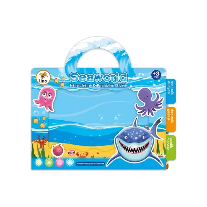 LINO LS-300 TEKRAR TEKRAR KULLANILABİLİR STICKER SEAWORLD
