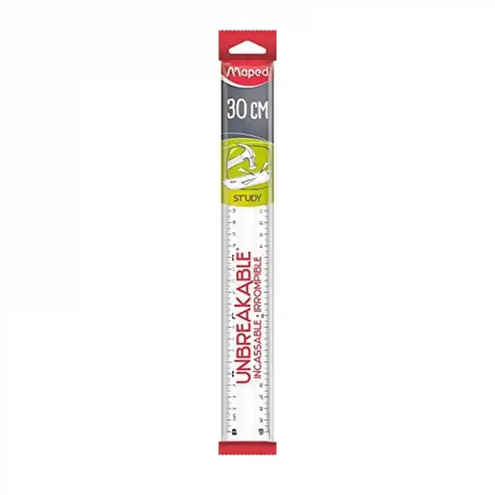 Maped 245620 30 Cm Esnek Plastik Cetvel Şeffaf