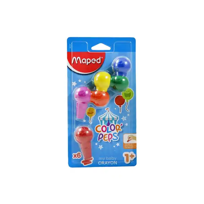 MAPED 863806 COLOR PEPS 6 LI BEBEK CRAYON