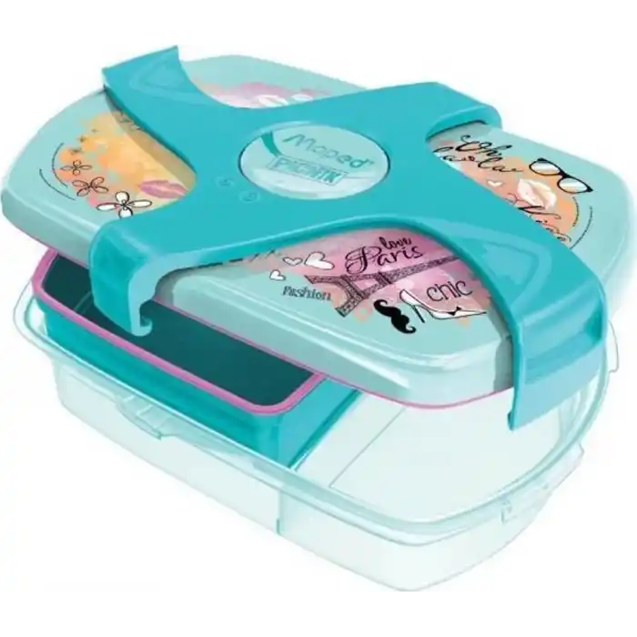 MAPED 870011 PİKNİK BESLENME KUTUSU 1,8 LT PARİS MODA