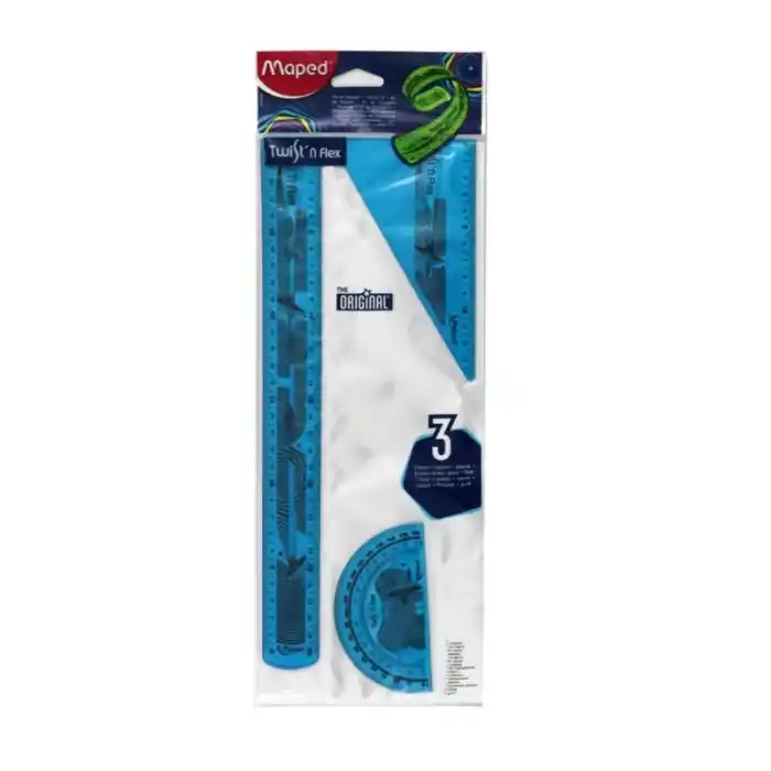 MAPED 895055 30 CM ESNEK PLASTİK CETVEL SETİ