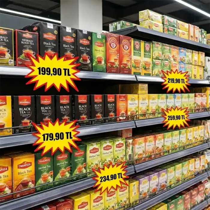 Market Karton Yıldız Etiket 24x18 cm. Market Mağaza Reyon Sarı Yıldız Karton 100 Adet