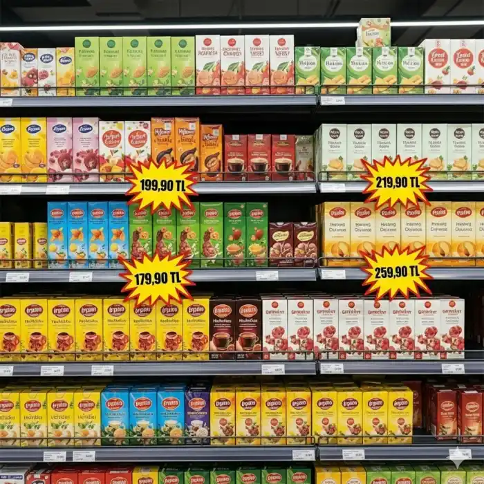 Market Karton Yıldız Etiket 24x18 cm. Market Mağaza Reyon Sarı Yıldız Karton 100 Adet