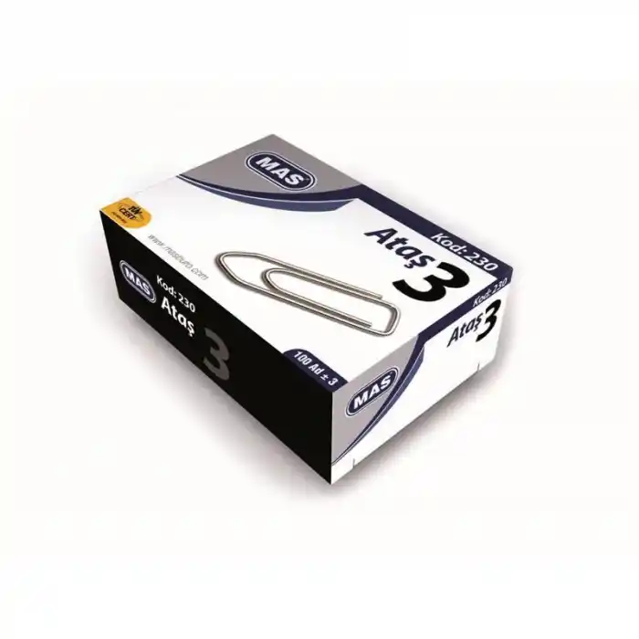 MAS 230 ATAŞ NO:3 100 LÜ 3 CM