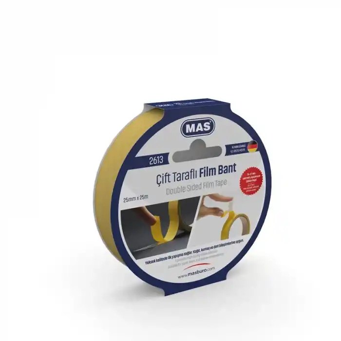 MAS 2613 25MMX25MT ÇİFT TARAFLI BANT