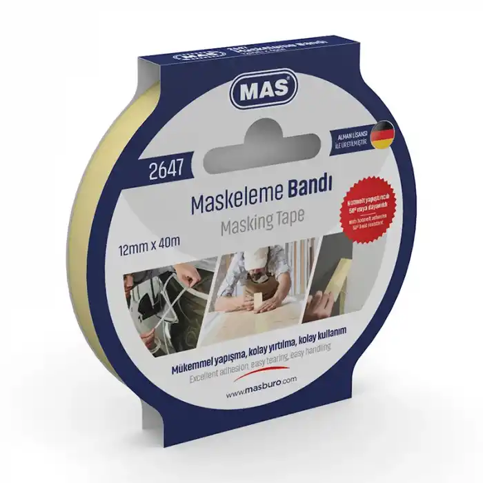 MAS 2647 MASKELEME BANDI 12 MM X 40 METRE