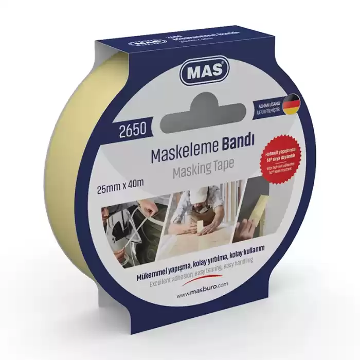 MAS 2650 MASKELEME BANDI 25MM X 40 METRE