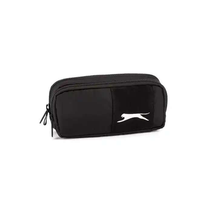 ME 23145 SLAZENGER SİYAH ÖNÜ BANT DETAYLI PARAŞÜT KALEM ÇANTASI