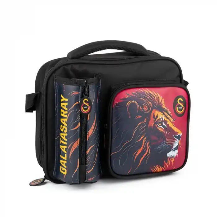 ME 25562 GALATASARAY LEON SUNİ DERİ BESLENME ÇANTASI