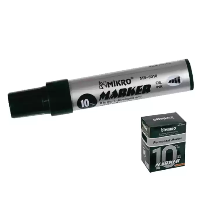 MİKRO 6010 SİYAH 10 MM JUMBO MARKER