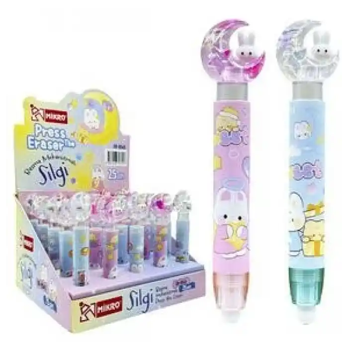 MİKRO ER-8545 BASMA MEKANİZMALI SİLGİ BUNNY TIME