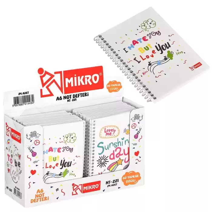 MİKRO MG02 ÇİZGİLİ 112 YP NOT DEFTERİ