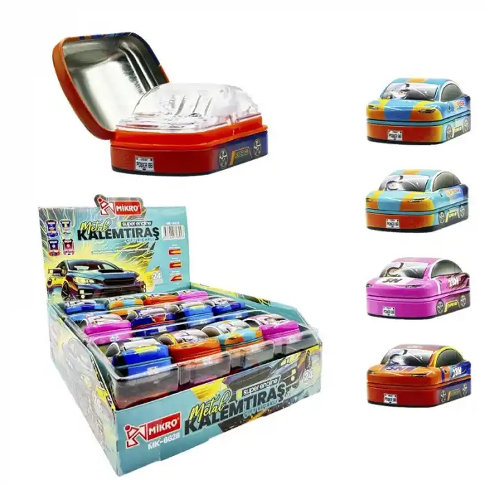 Mikro Mk-6628 Çiftli Metal Super Engıne Kalemtraş