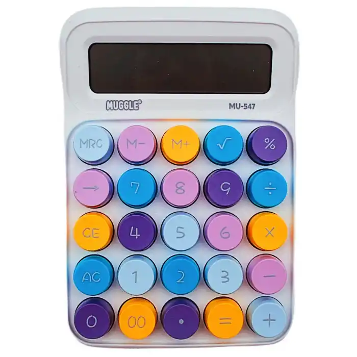 MİKRO MUGGLE MU-547 12 HANELİ HESAP MAKİNASI KÜÇÜK