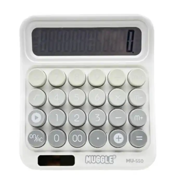 MİKRO MUGGLE MU-550 12 HANELİ HESAP MAKİNASI BÜYÜK