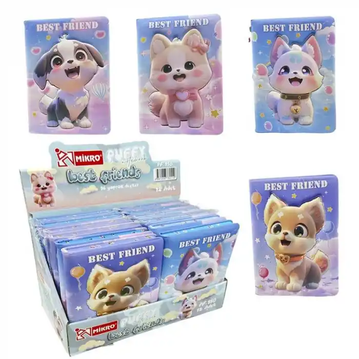 MİKRO PUFFY PF-150 BEST FRIENDS NOT DEFTERİ