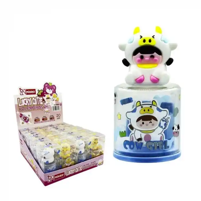 MİKRO SP-7440 LUCKY CUTİE FİGÜRLÜ KALEMTRAŞ