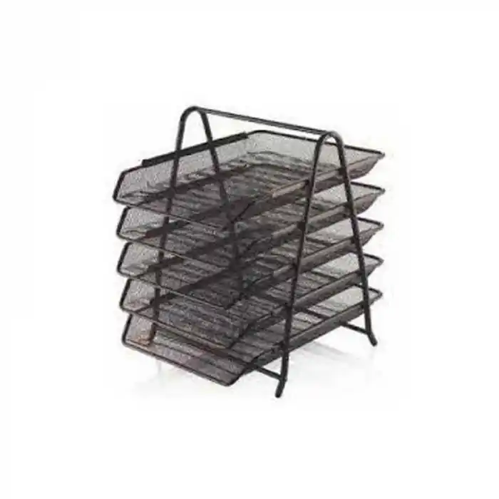 MİMAKS 5 Lİ METAL FİLE EVRAK RAFI SİYAH MRF-5