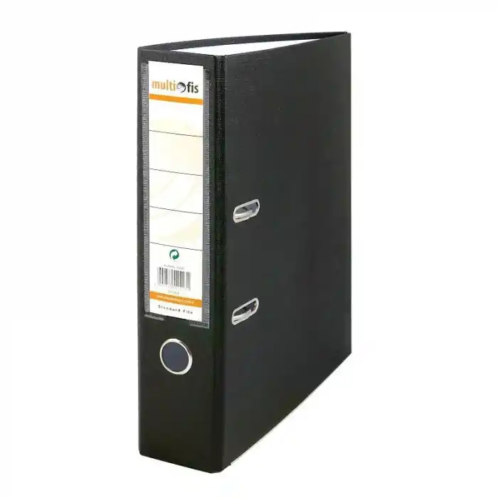 MULTİOFİS GENİŞ SİYAH KLASÖR 1410-190