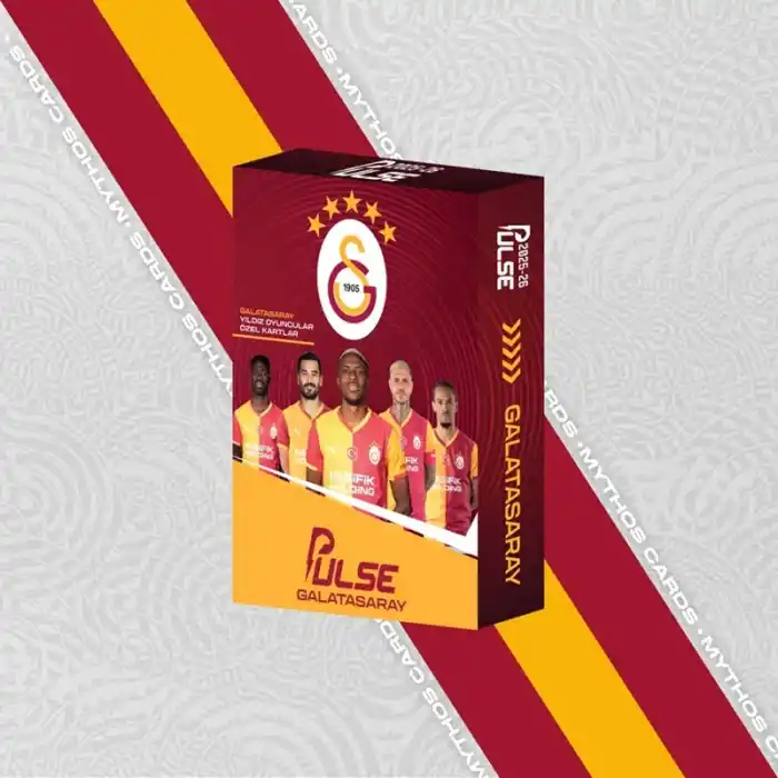 Mythos Galatasaray - Pulse Futbolcu Kartları 2025/26 - Paket