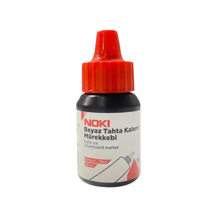 Noki Beyaz Tahta Kalemi Mürekkebi Kırmızı 30 Ml 1663-030-080