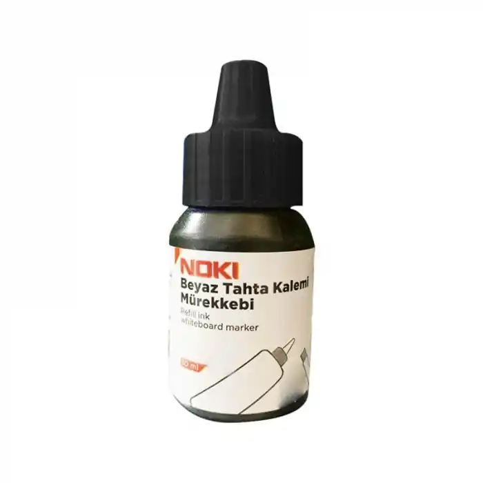 Noki Beyaz Tahta Kalemi Mürekkebi Siyah 30 Ml 1663-030