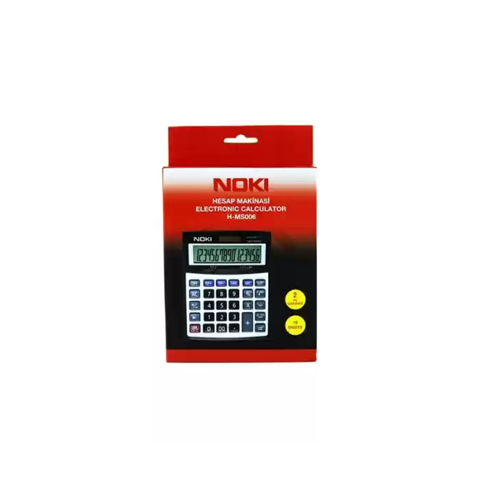 NOKİ HESAP MAKİNASI MASA ÜSTÜ H-MS006