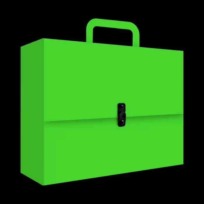 NOKİ KUTU KLASÖR RENKLİ KULPLU ÇANTA 3202 RK