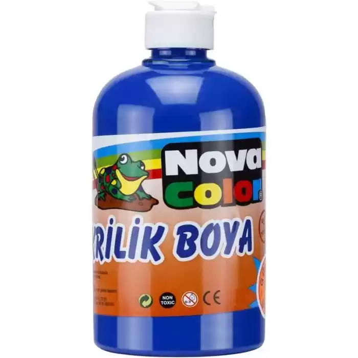 Nova Color Akrilik Boya 500 Ml Mavi Nc-383