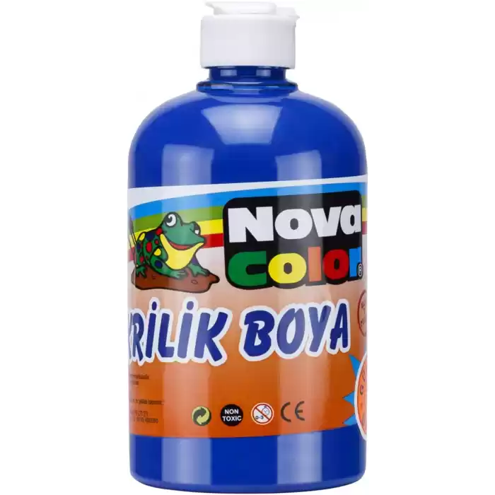 NOVA COLOR AKRİLİK BOYA 500 ML MAVİ NC-383