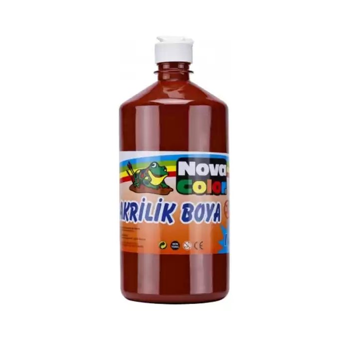 NOVA COLOR AKRİLİK BOYA KAHVE 1 KG. NC-227