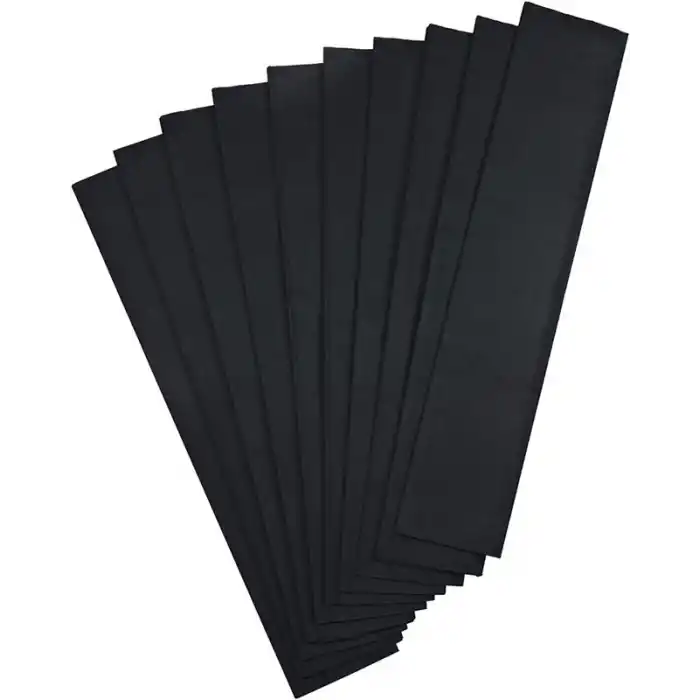 NOVA COLOR KRAPON KAĞIDI SİYAH 10 LU NC-653