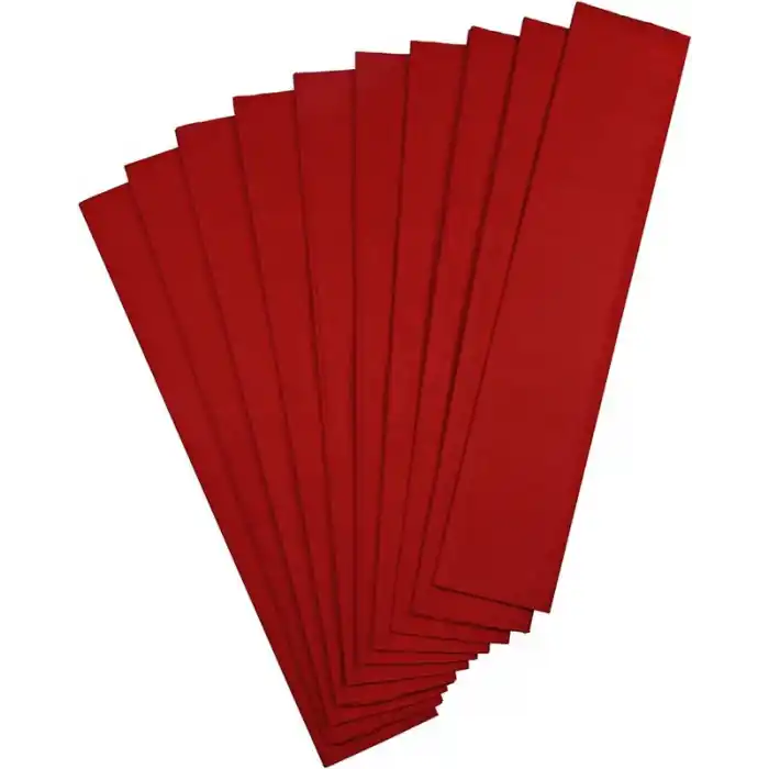 NOVA COLOR KRAPON KAĞ.KIRMIZI 10 LU NC-339