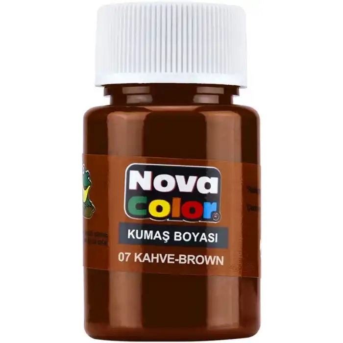 NOVA COLOR KUMAŞ BOYASI KAHVE NC-165