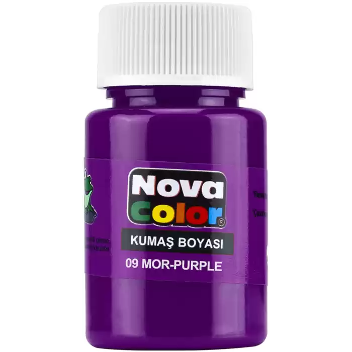 NOVA COLOR KUMAŞ BOYASI MOR NC-167