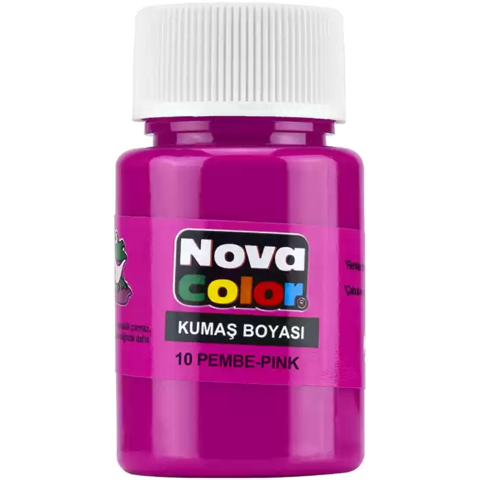 NOVA COLOR KUMAŞ BOYASI PEMBE NC-168