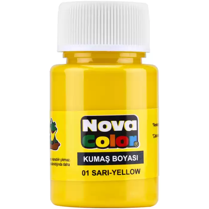 NOVA COLOR KUMAŞ BOYASI SARI NC-159