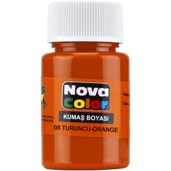 NOVA COLOR KUMAŞ BOYASI TURUNCU NC-166